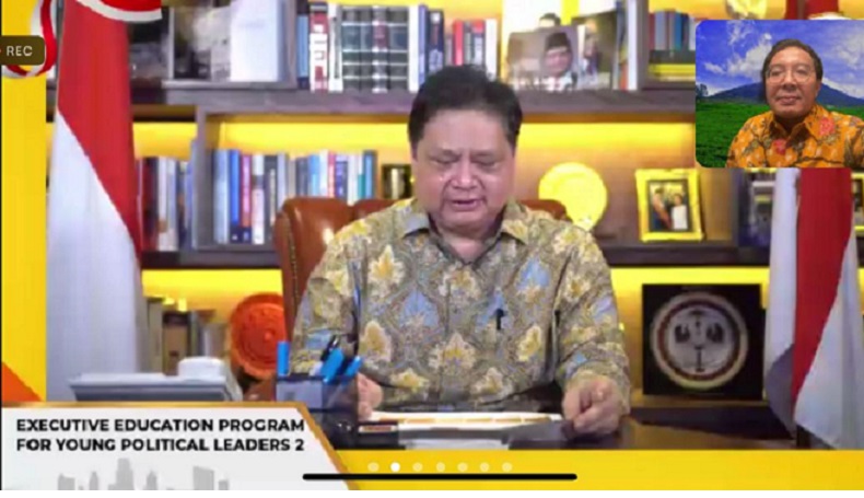 Airlangga Minta Kader Golkar Satu Langkah dan Upaya agar Indonesia Selamat dari Pandemi