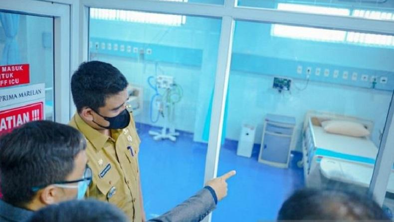 BOR RS Covid-19 di Medan Dekati 70 Persen, Bobby Nasution: Tingkat Kesembuhan Turun