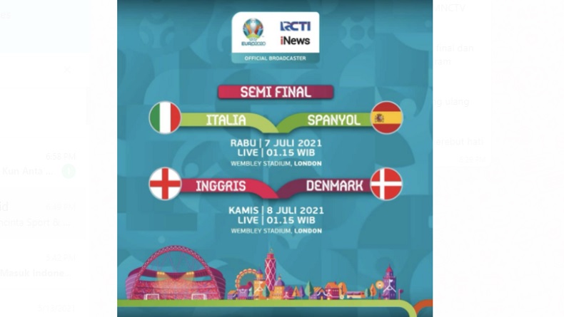 iNews Kian Rebut Hati Pencinta Sport & Kuasai Pangsa Pemirsa TV Jelang Semifinal Euro 2020