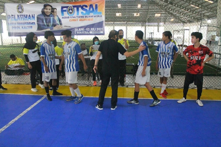 Pandemi Bukan Penghalang, AFP Kaltim Beri Kursus ke Pengawas Pertandingan Futsal