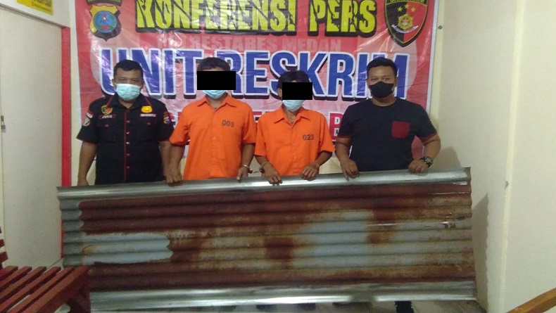 Curi Seng, 2 Pria di Medan Ditangkap Polisi