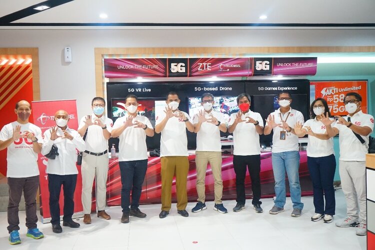 ZTE dan Telkomsel Hadirkan Skenario Penggunaan 5G pada Peluncuran Telkomsel 5G