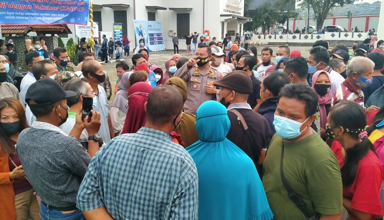 Warga Kecewa Vaksinasi di Museum Timah Ditunda 