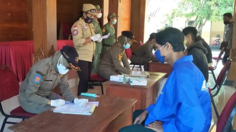 PPKM Darurat, Satpol PP Sukoharjo Pelototi Pelanggaran Prokes 