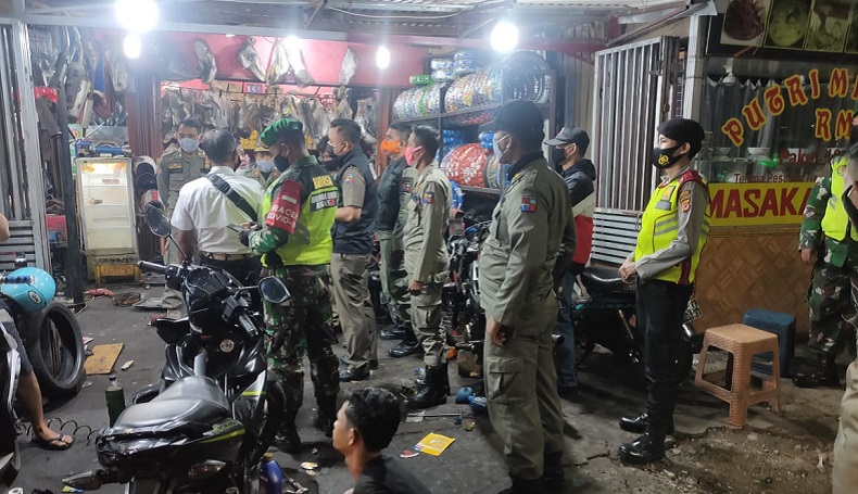 46 Tempat Usaha di Kota Bogor Didenda karena Langgar PPKM Darurat