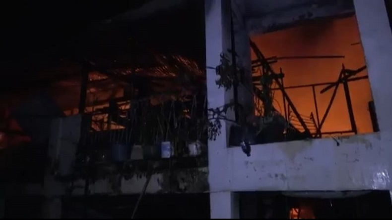 Dua Rumah di Rappocini Makassar Ludes Terbakar, 1 Orang Tewas