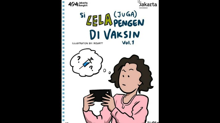 Ajak Anak-Anak Vaksin Covid-19, Anies Kampanye Lewat Komik