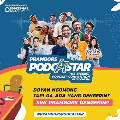 Prambors Podcastar, Ajang Mencari Podcaster Berkolaborasi dengan Podkesmas Asia Network