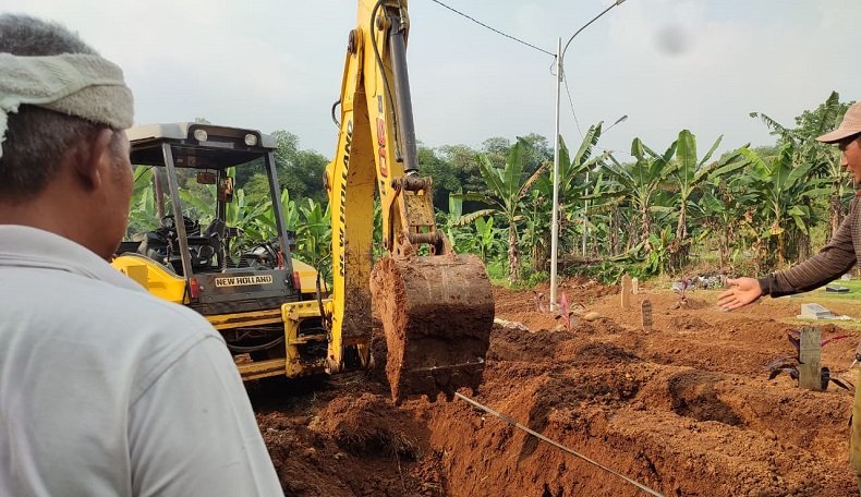 Pemkot Bogor Kerahkan Alat Berat untuk Gali Makam Khusus Covid-19