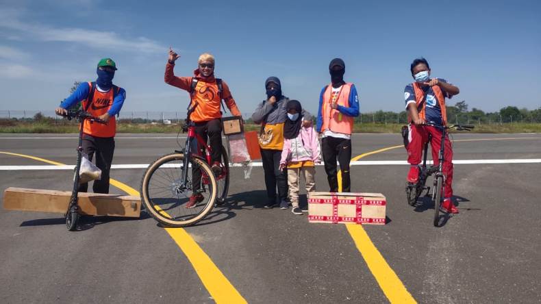 Sambut PON XX Papua, 5 Atlet Aeromodelling Jateng Berlatih di Lanud Ngloram Blora