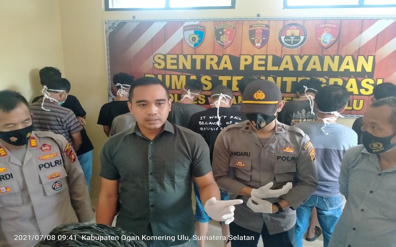 Tak Lagi Jabat Anggota Dewan, Pria di OKU Pesta Ganja dan Miras di Pinggir Sungai 