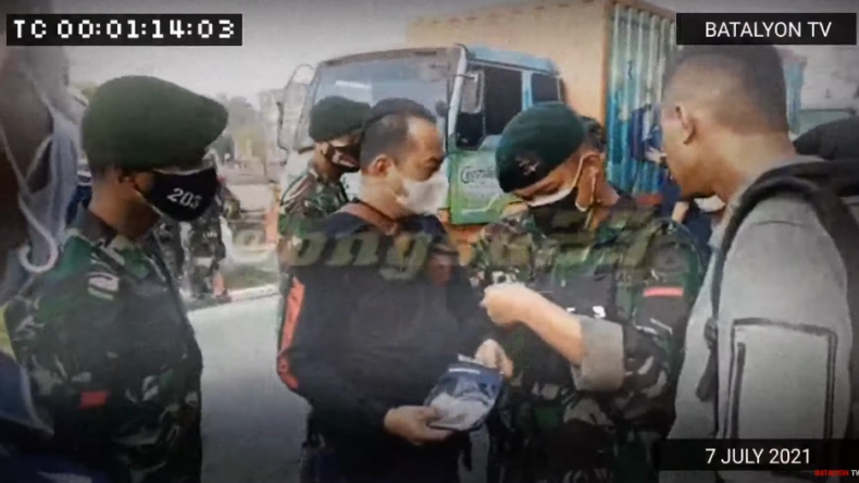 Praka Izroi, Paspampres yang Sempat Diadang di Pos Penyekatan Ternyata Pengawal Pribadi Wapres