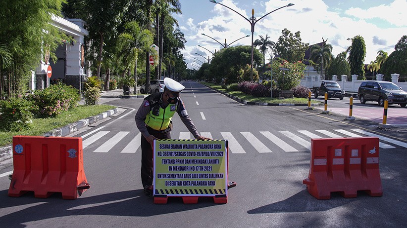 PPKM Level 4 di Kota Pontianak Diperpanjang hingga 2 Agustus
