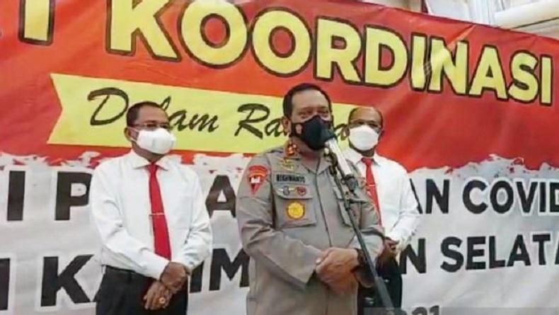 Kapolda Kalsel Instruksikan Pengetatan di Pintu Masuk Perbatasan
