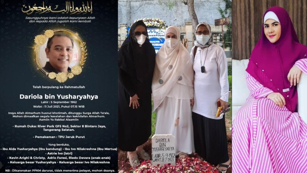 Kabar Duka, Suami Astri Ivo Meninggal Dunia 