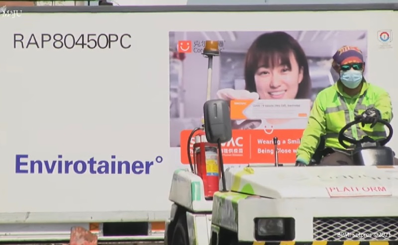 10 Juta Bahan Baku Vaksin Sinovac Kembali Tiba di Indonesia Hari Ini