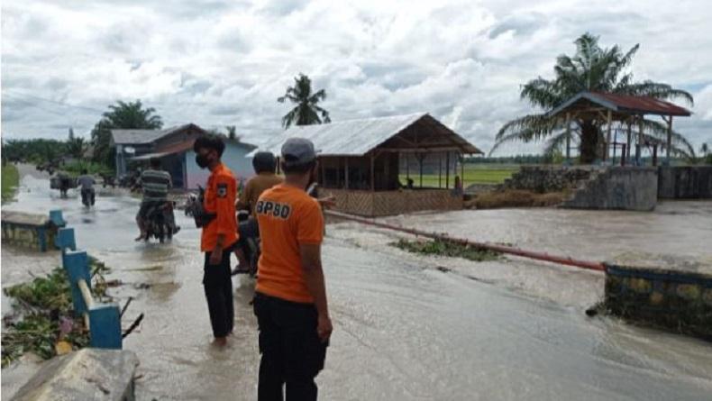 Batubara Diterjang Banjir Besar, 5.806 Rumah di 4 Kecamatan Terendam