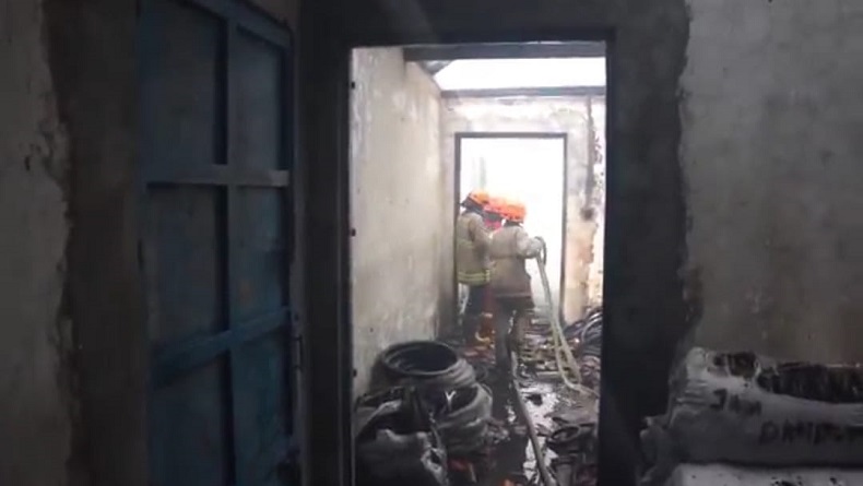 Gudang Sepeda di Bacip Bandung Terbakar, Pemilik Rugi Rp5 Miliar