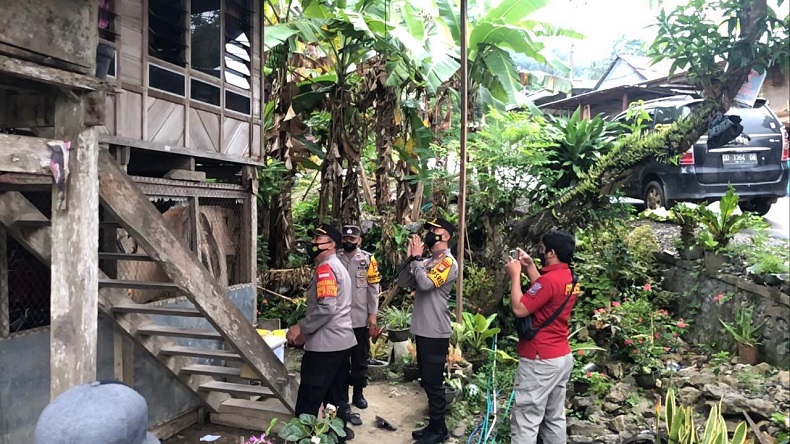 Dukung Pasien Covid-19 yang Diisolasi, Kapolres Enrekang Luncurkan Program Empaty Building