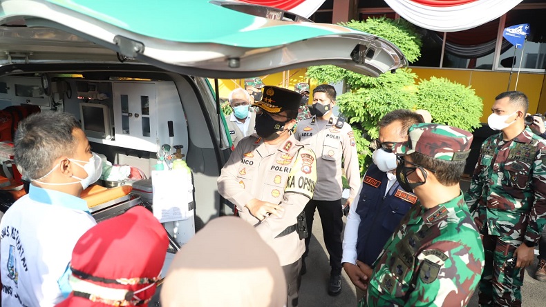 Polda Jatim Luncurkan 29 Ambulans Vaksinasi Presisi untuk Layani Langsung ke Rumah-Rumah Warga