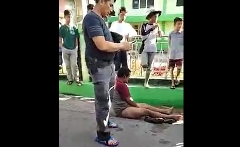 Viral di Medsos, Preman Pemalak Sopir Truk Semen Padang Ditangkap di Tanah Datar