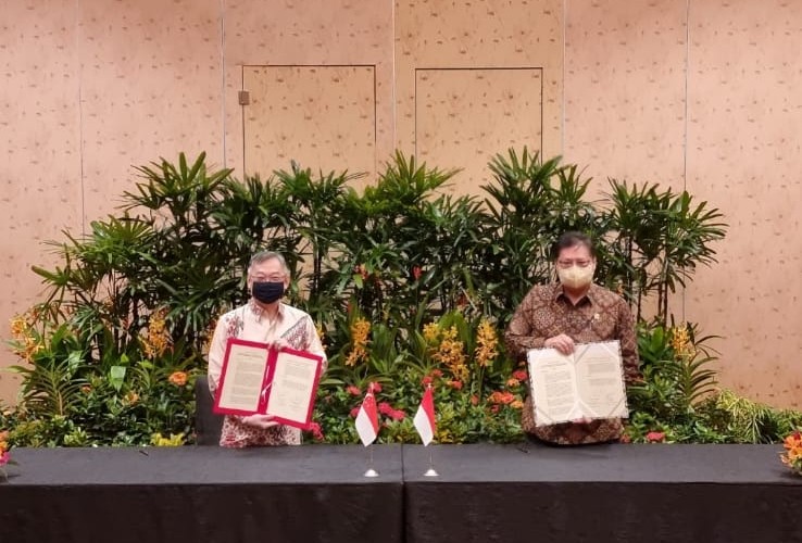 Indonesia-Singapura Sepakat Kerja Sama 6 Sektor