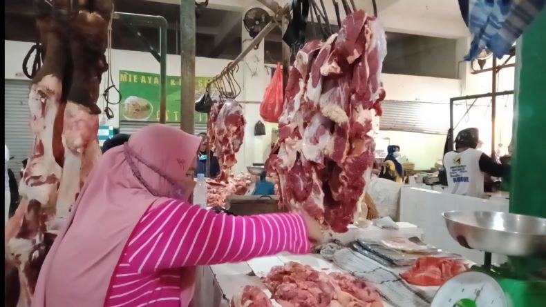 H-4 Idul Adha, Harga Daging Sapi dan Ayam di Bangka Tengah Masih Stabil