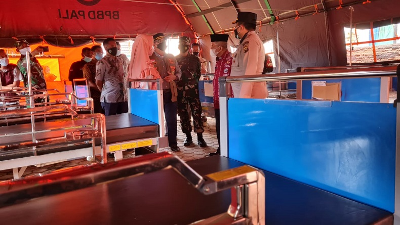 Ruang Isolasi Rumah Sakit di PALI Penuh, Pasien Covid-19 Dirawat di Tenda Darurat