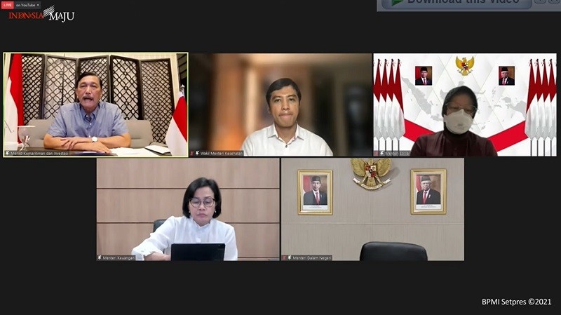 PPKM Darurat Jawa Bali Belum Optimal, Menko Luhut Minta Maaf  