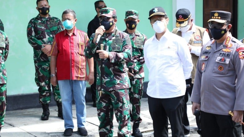 Panglima TNI Ucapkan Terima Kasih kepada Masyarakat Solo Raya Telah Perangi Covid-19