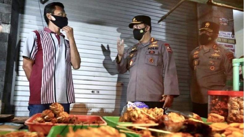  Asyik, Kabareskrim Bolehkan Pedagang Jualan asal Tertib Protokol Kesehatan 