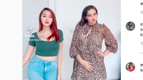 Lucinta Luna Goyang Seksi Bareng Catherine Wilson, Netizen: Kayak Blackpink 