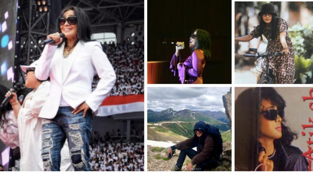 Terungkap, Ini Alasan Atiek CB Selalu Pakai Kaca Mata Hitam di Panggung  