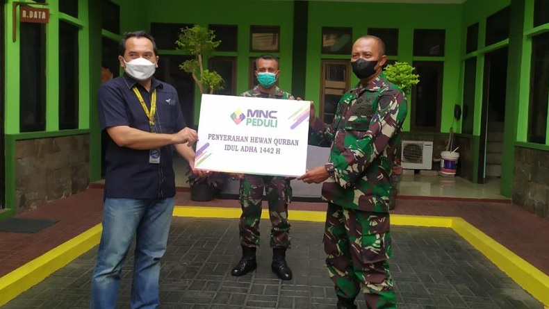 Gandeng TNI dan Polri, MNC Peduli Salurkan Hewan Kurban Idul Adha 1442 H