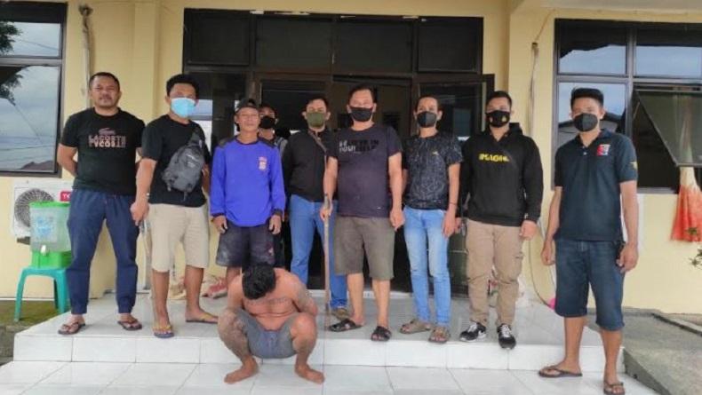 Mabuk, Adik Tebas Kakak Pakai Pedang malah Kena Keponakan di Manado