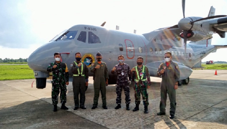 2 Pesawat Intai TNI AL Bantu Pencarian Kapal Tenggelam, Ini yang Dilakukan