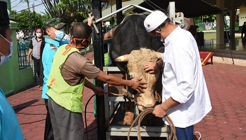 Idul Adha, Kopassus Sembelih 115 Hewan Kurban