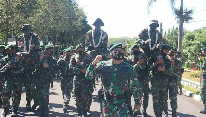 3 Prajurit Yonif Raider 514 Kostrad Raih Prestasi Latihan Tempur Hutan