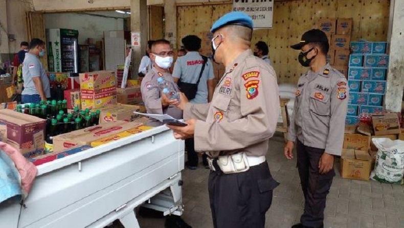 Operasi Pekat di Kotamobagu, Patroli Polisi Sita Puluhan Liter Cap Tikus