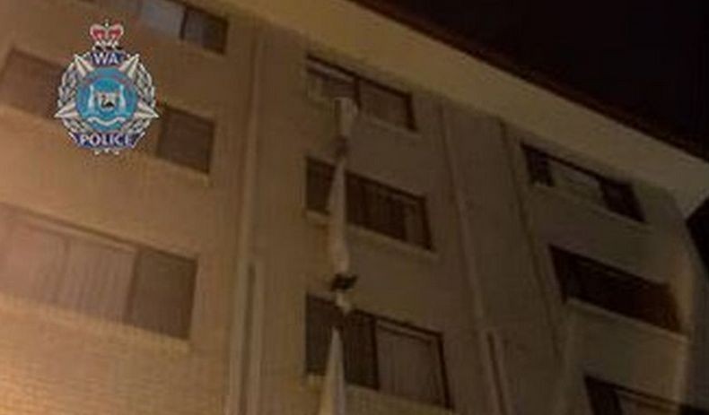 Nekat, Pria Ini Kabur dari Lantai 4 Hotel Pakai Seprai untuk Hindari Karantina Covid