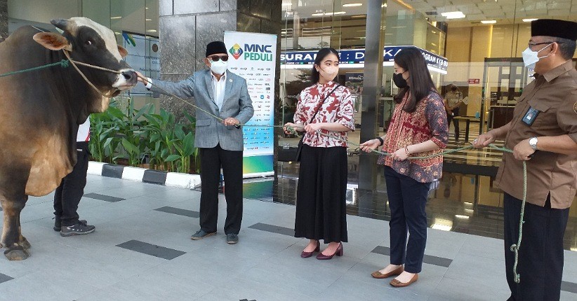 MNC Peduli Rayakan Idul Adha dengan Berbagi Hewan Kurban lewat Kemenparekraf dan GIPI