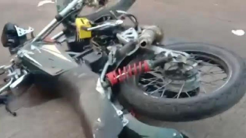 Tabrakan di Serpong, Pengendara Motor RX King Tewas Terpental