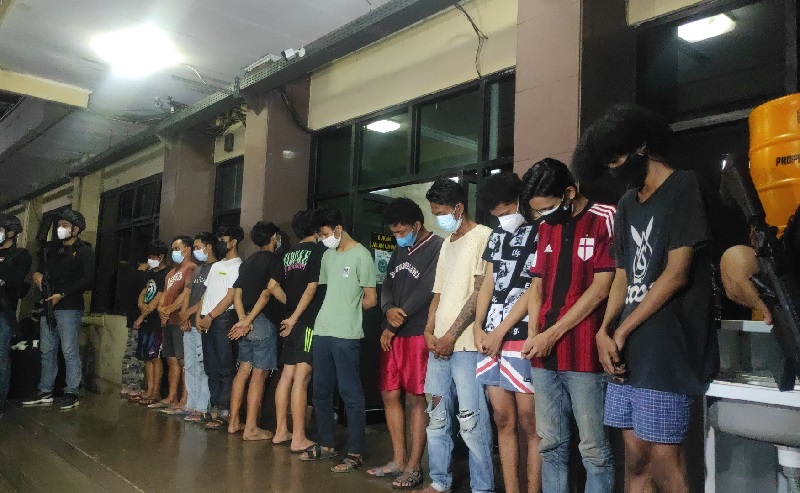 Polisi Tetapkan 13 Tersangka dan 4 DPO dalam Kasus Tawuran Pasar Manggis Jaksel