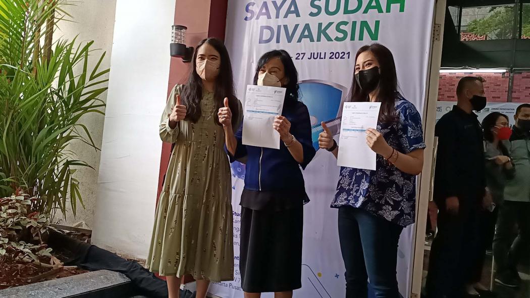 Wamenparekraf Angela Tanoesoedibjo: Sentra Vaksinasi Covid-19 Percepat Herd Immunity