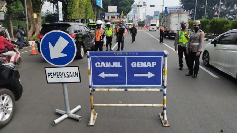 PPKM Level 4, Ganjil Genap di Bogor Diperpanjang 