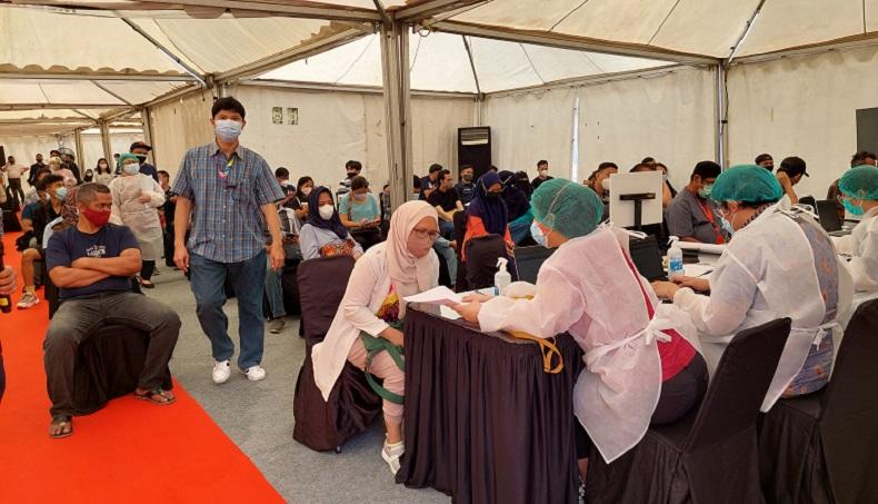 MNC Peduli Bareng Kemenparekraf Gelar Vaksinasi di MNC Studios Kebon Jeruk