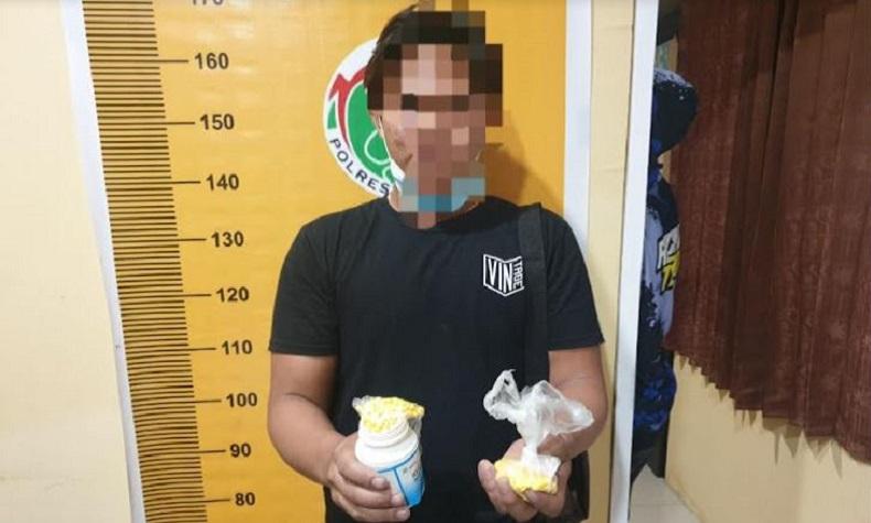 Kurang dari 24 Jam, 2 Pengedar Obat Terlarang Ditangkap Satresnarkoba Polresta Manado