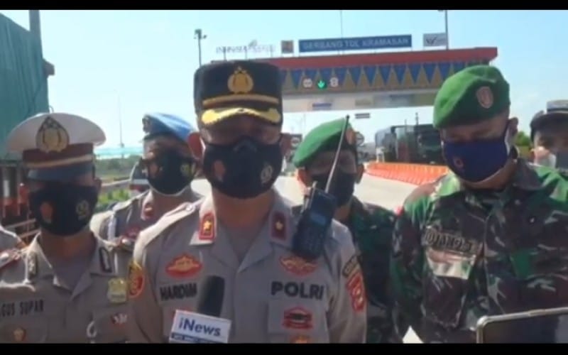 Bikin Malu Sumsel, Ini Modus Pungli 5 Petugas Pos Penyekatan Pintu Tol Keramasan 