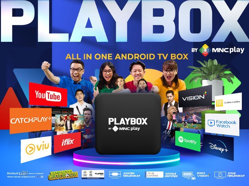 Nikmati Hiburan Berkualitas dan Seru selama di Rumah Saja Bersama PLAYBOX   