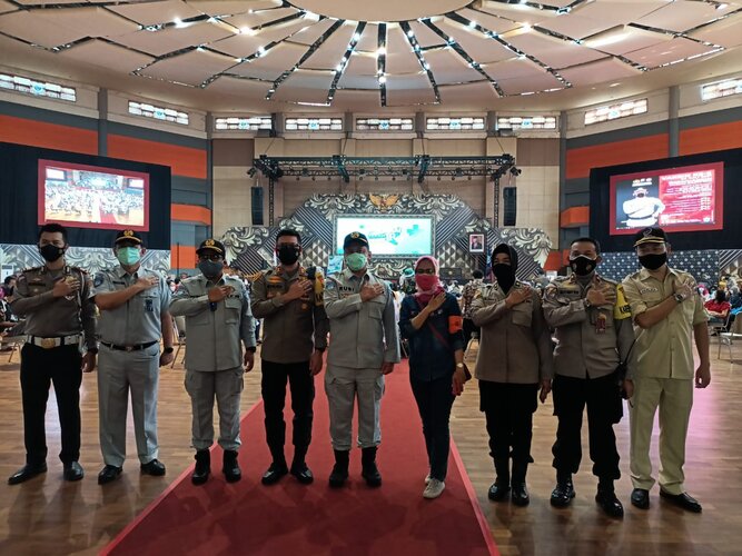 Gelar Vaksinasi JRKu, Jasa Raharja Sinergi dengan Polri Lindungi Masyarakat dari Covid-19 